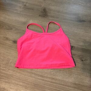 Spacedye Slim Racerback Cropped Tank